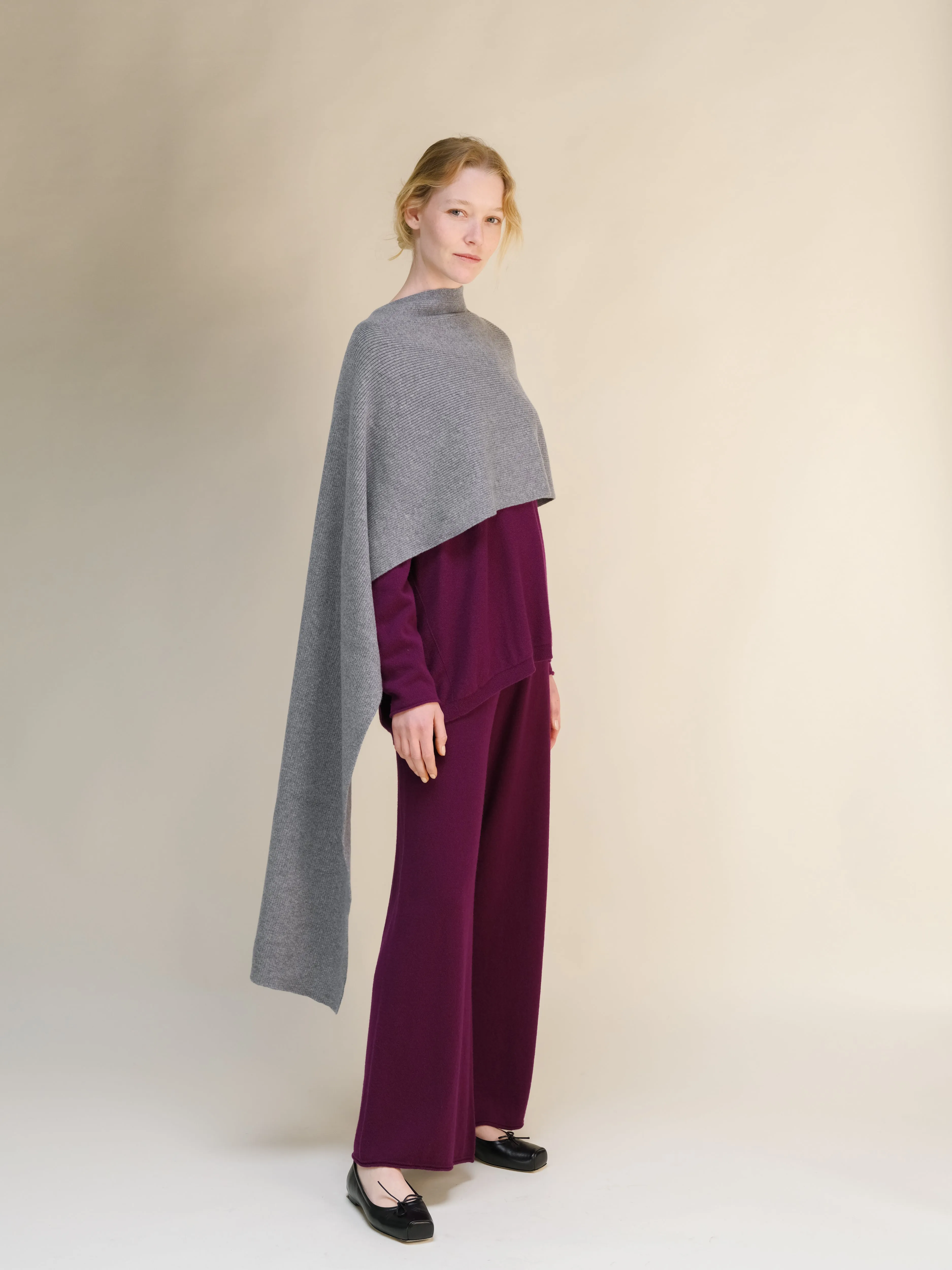 100% Pure Cashmere Maxi Scarf / Blanket
