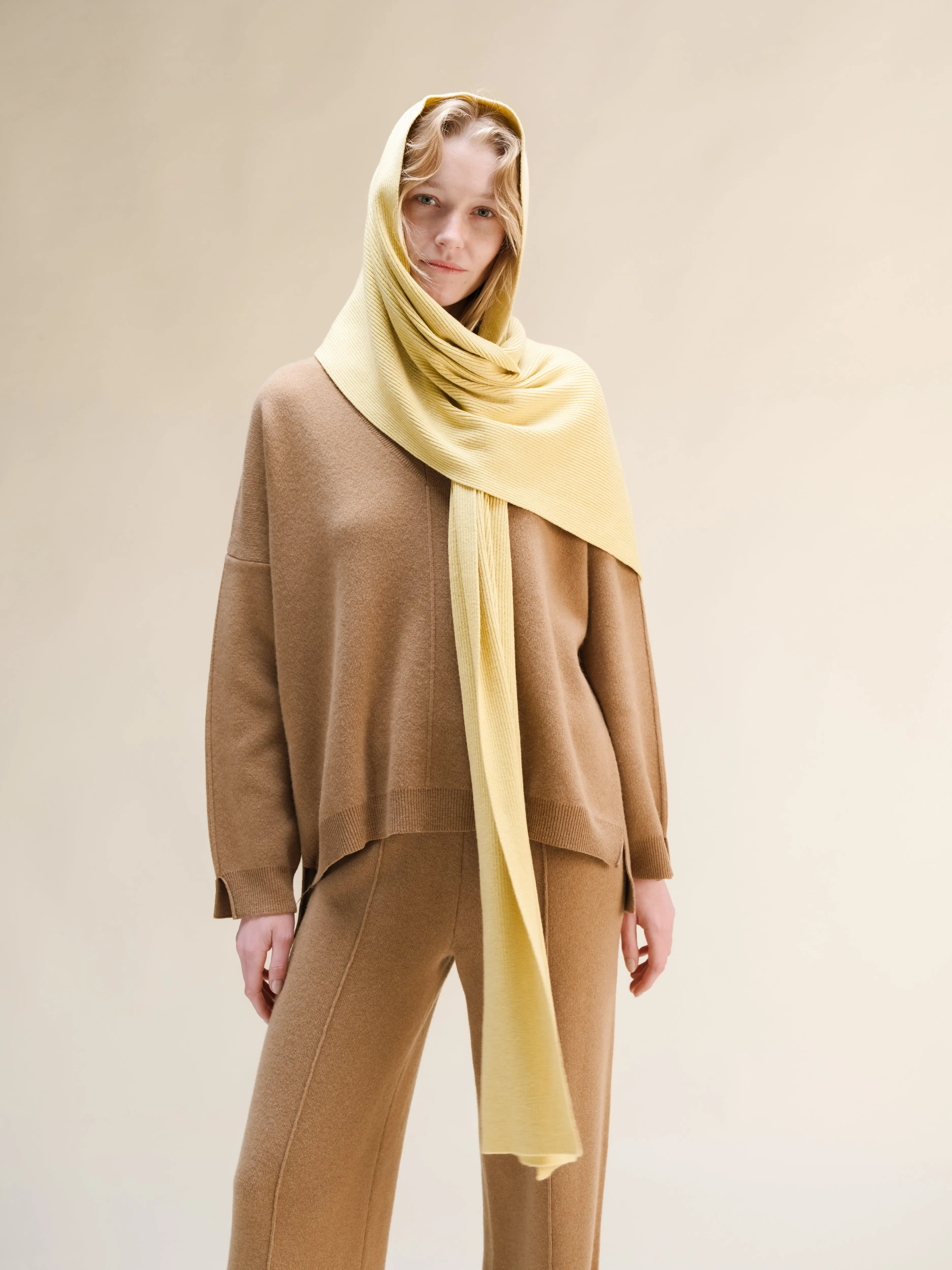 100% Pure Cashmere Maxi Scarf / Blanket