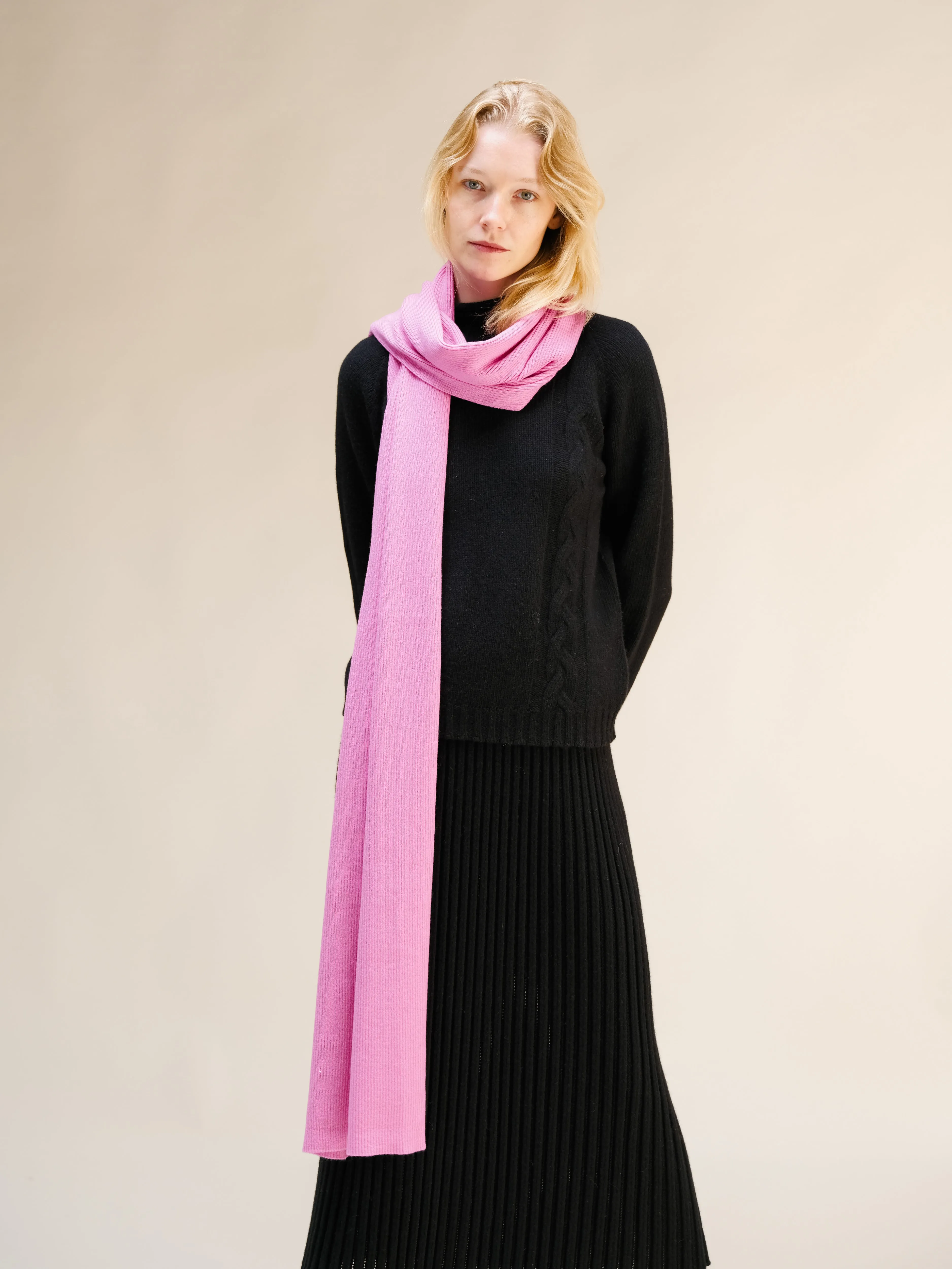 100% Pure Cashmere Maxi Scarf / Blanket