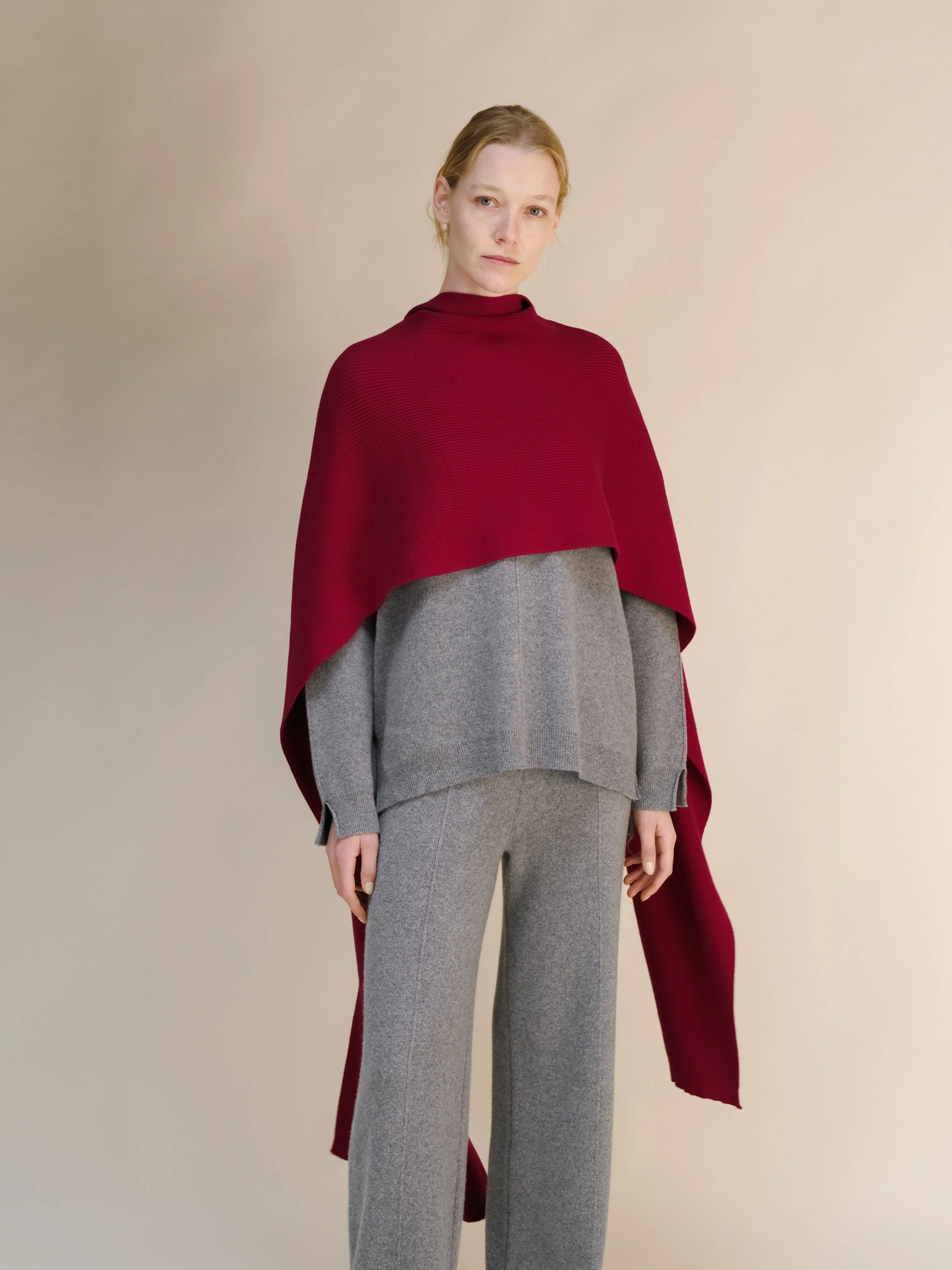 100% Pure Cashmere Maxi Scarf / Blanket