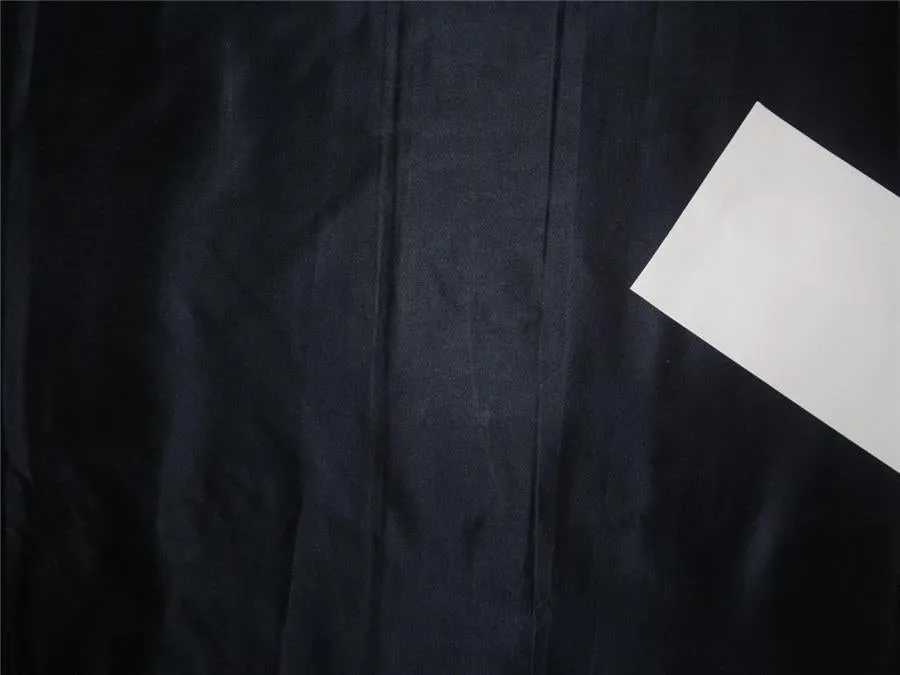 46mm Dark Navy Blue Color Silk Dutchess Satin fabric 60&quot; Wide