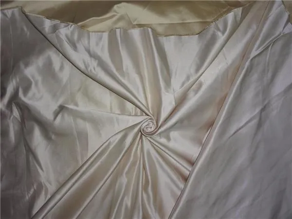 50 MOMME SILK DUTCHESS SATIN FABRIC IVORY 54" wide