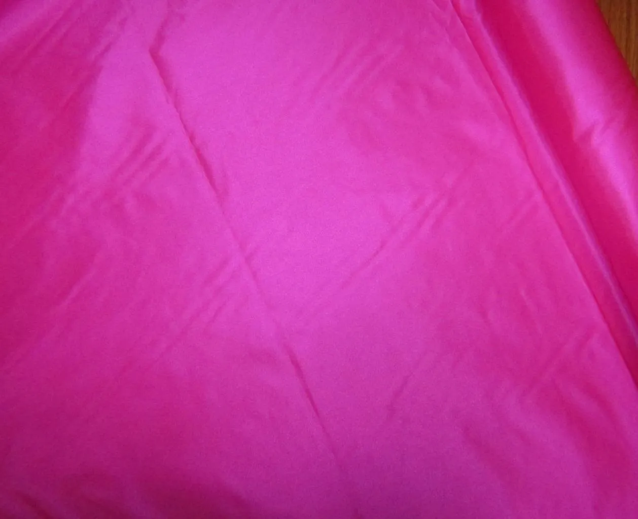 66 momme silk dutchess satin fabric hot pink 54&quot; wide