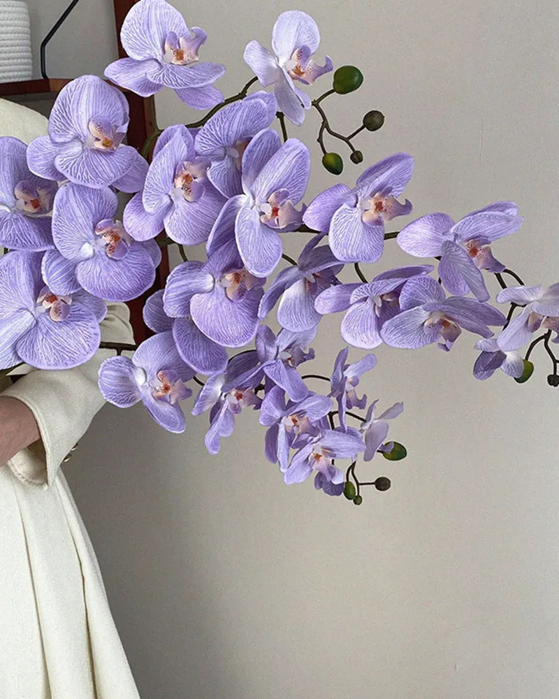 7Pcs Artificial Phalaenopsis Flower Wedding Table Bouquet Decoration