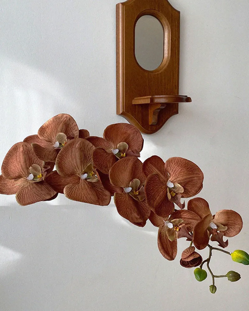 7Pcs Artificial Phalaenopsis Flower Wedding Table Bouquet Decoration