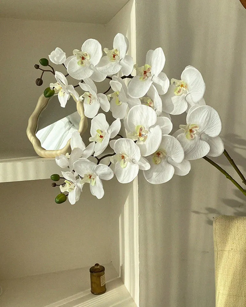7Pcs Artificial Phalaenopsis Flower Wedding Table Bouquet Decoration