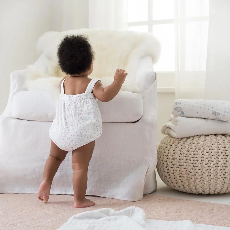 Aden   Anais Romper - Lovely Mini Hearts (6-9 Months)