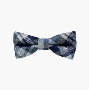 Appaman Navy Plaid Bow Tie