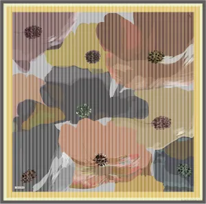 Armine Desiree Floral Silk Scarf #37