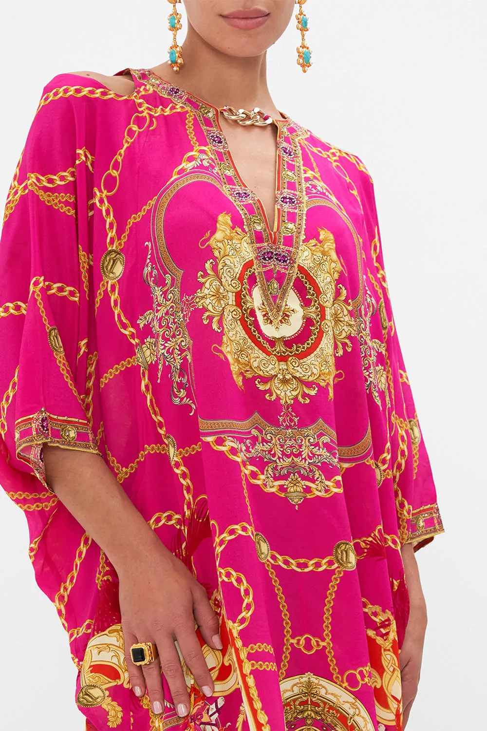 BATWING CUTOUT SHORT KAFTAN WILD AND RUNNING