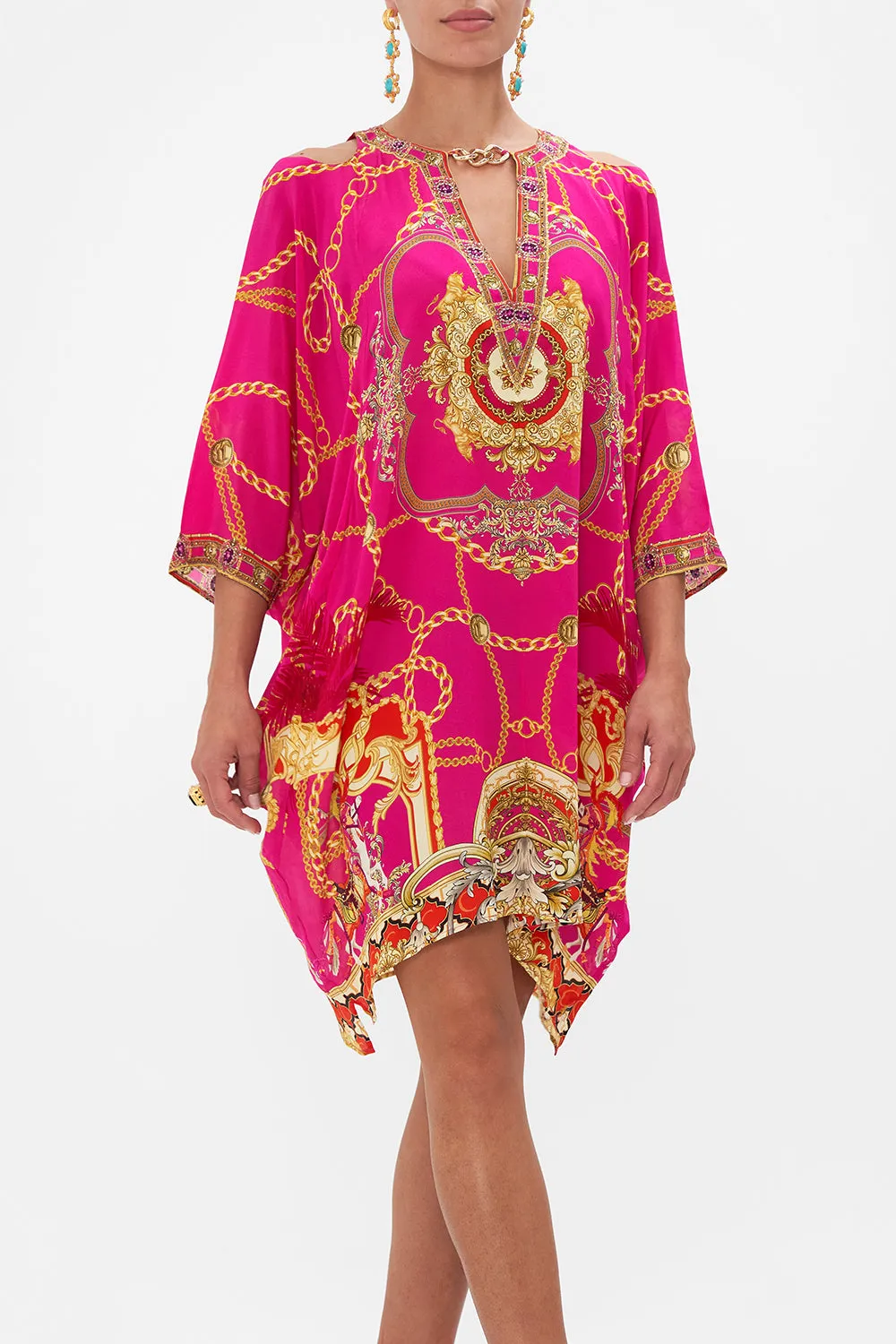 BATWING CUTOUT SHORT KAFTAN WILD AND RUNNING