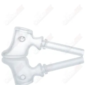 Blasted Squatt Hammer by Kirkland Glassworks