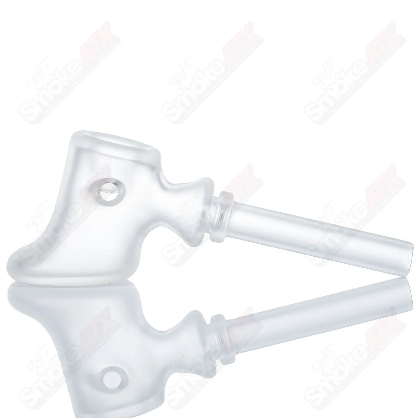 Blasted Squatt Hammer by Kirkland Glassworks