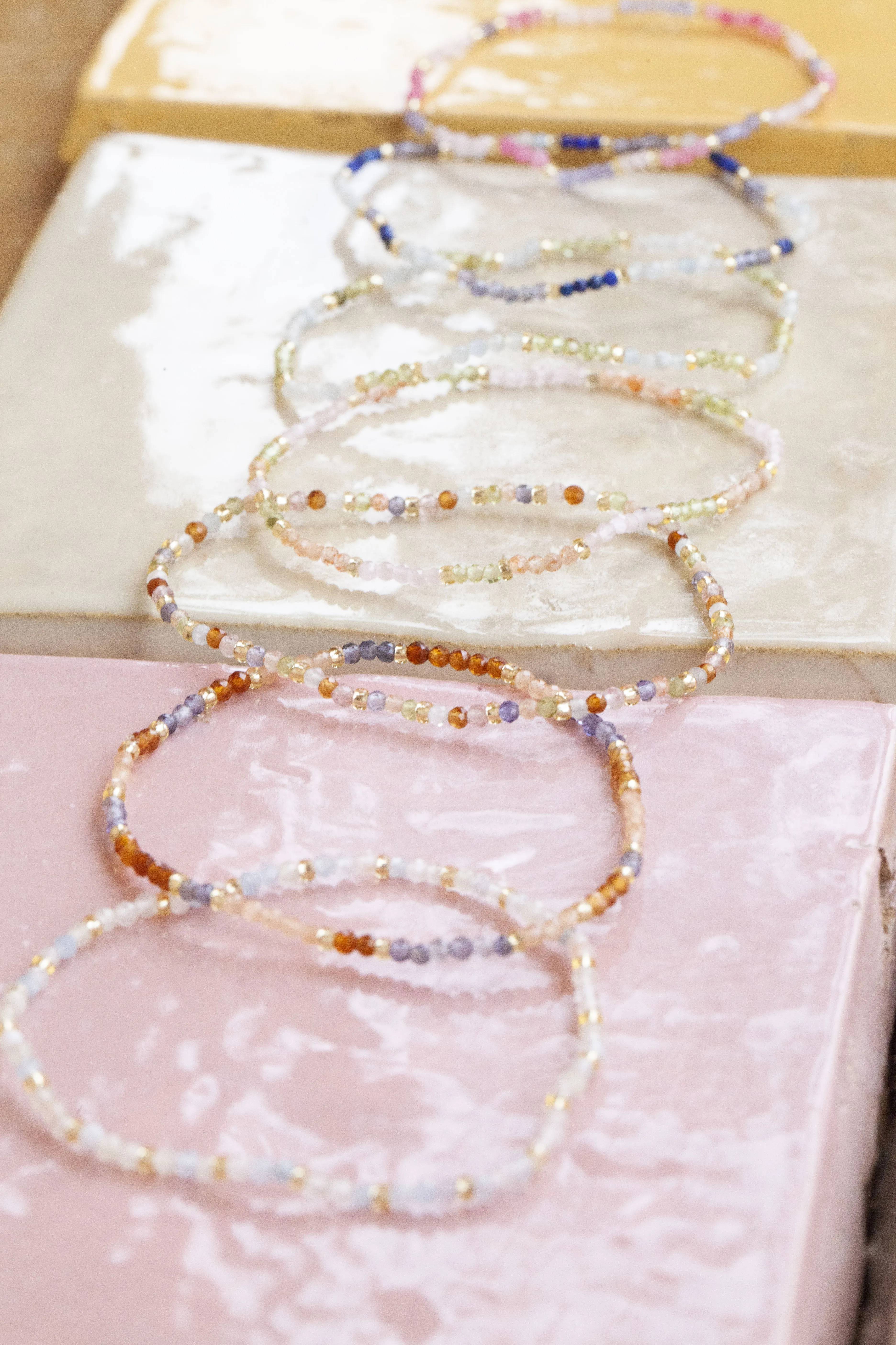 bracelet - AYA - flower field