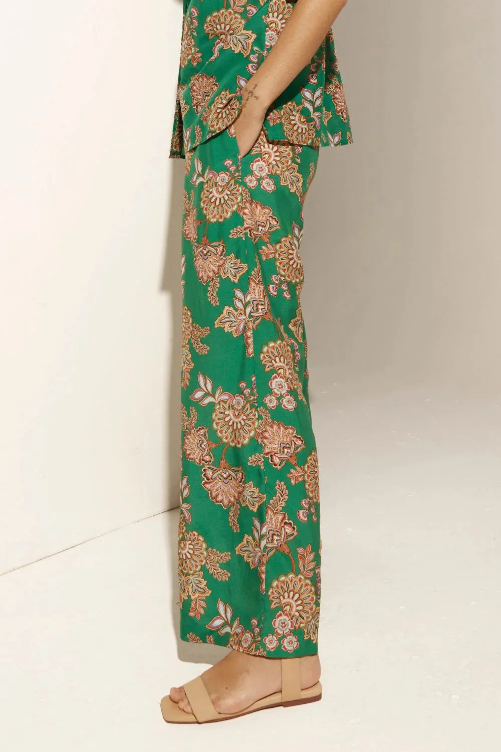 BREEZE PANT | K'gari Palm Green