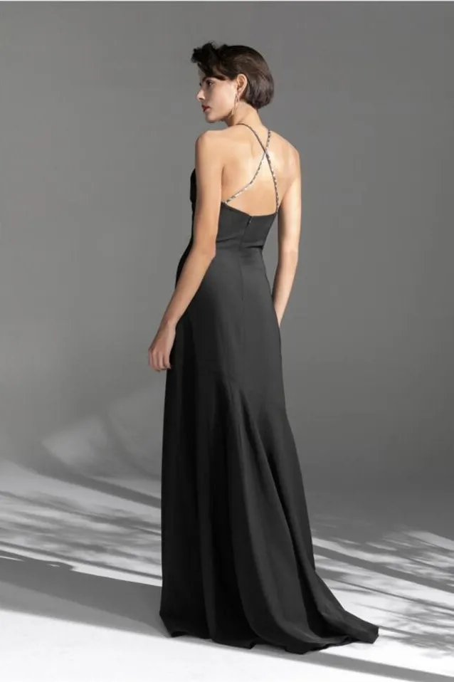 Classic Black Evening Dress