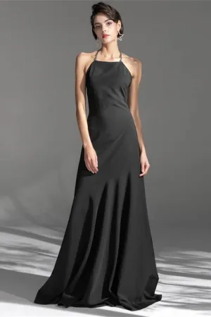 Classic Black Evening Dress