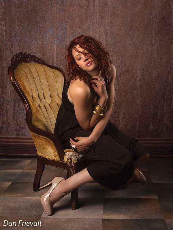 Discrete Brown Textured Photography Backdrop