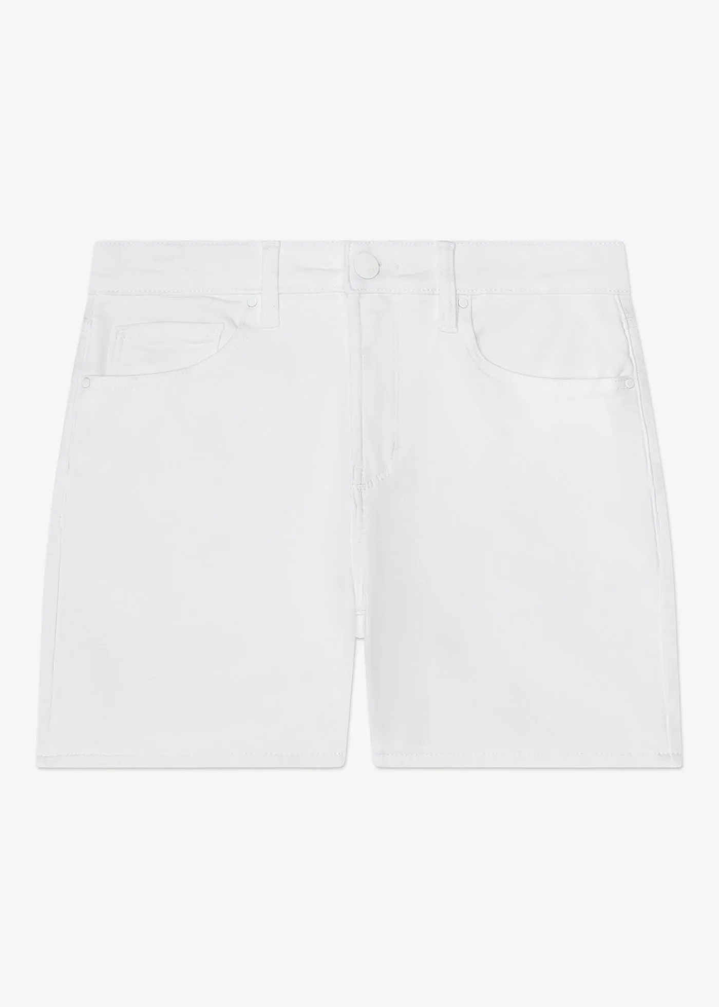 Duo 6" Shorts | White