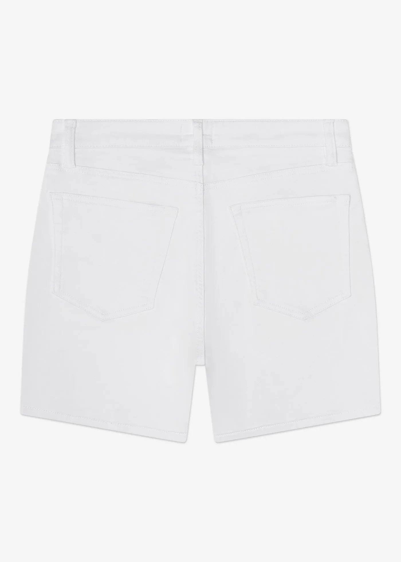 Duo 6" Shorts | White