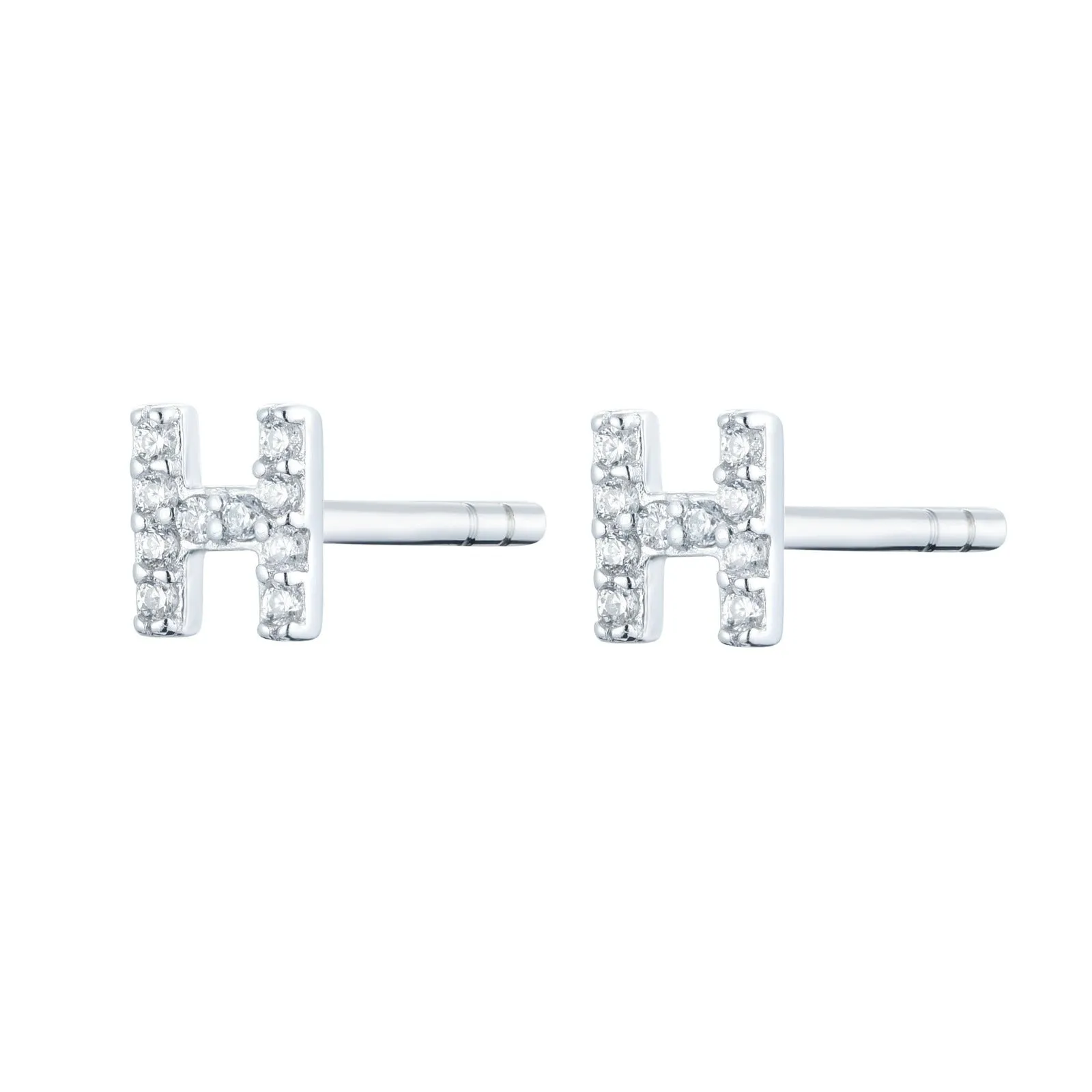EG-26/S - Initial Stud Earrings (sold as a pair)