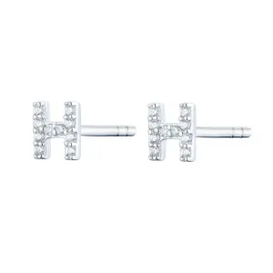 EG-26/S - Initial Stud Earrings (sold as a pair)