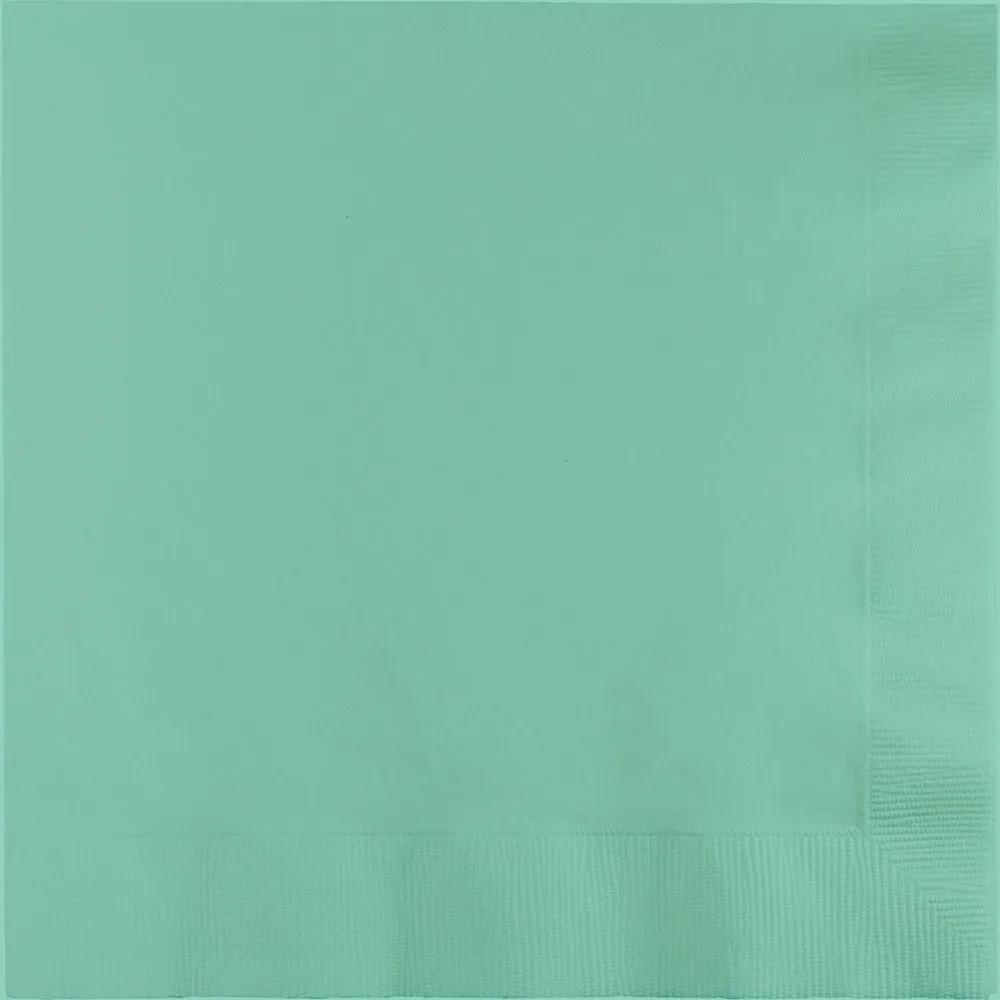 FRESH MINT BEVERAGE NAPKINS