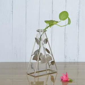 Gardenia Test Tube Planter - Silver