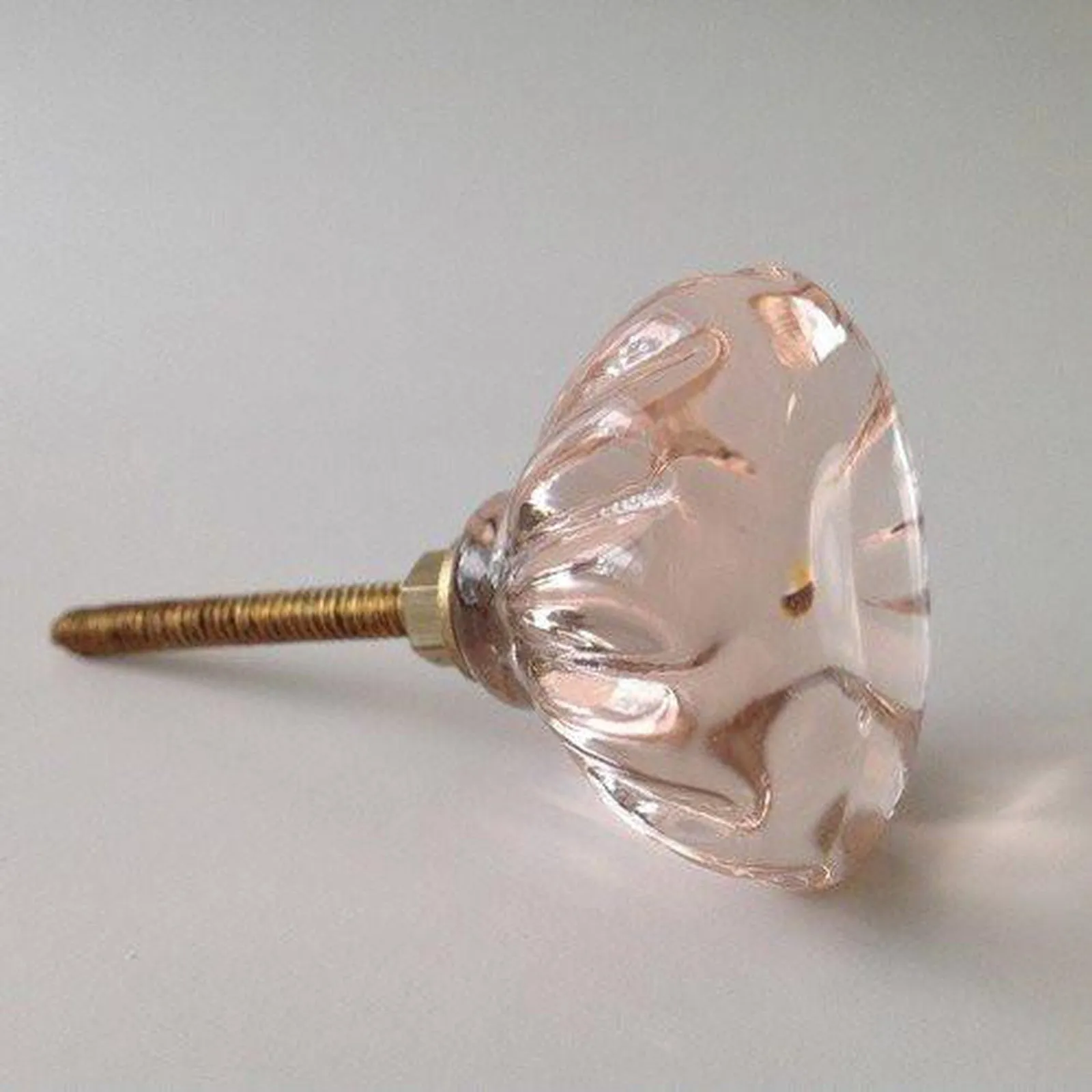 Green Glass Bubble Cabinet Knobs Pulls 1.25 Inch (Seconds)