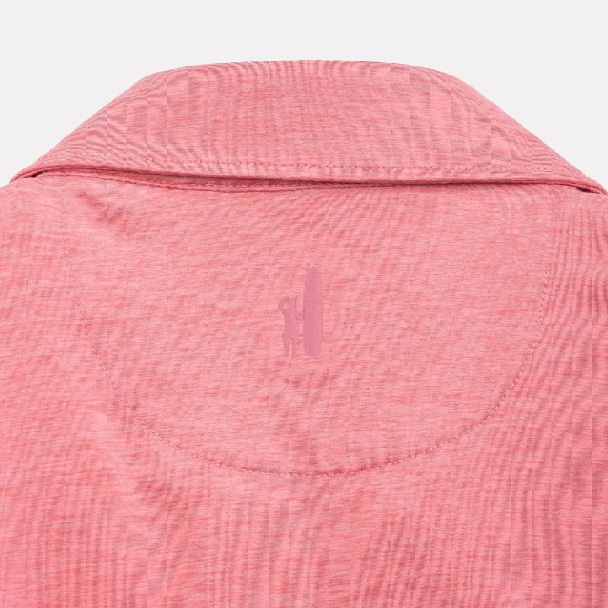 Huron Prep-Formance Lightweight 3 Button Polo / Pink Sands