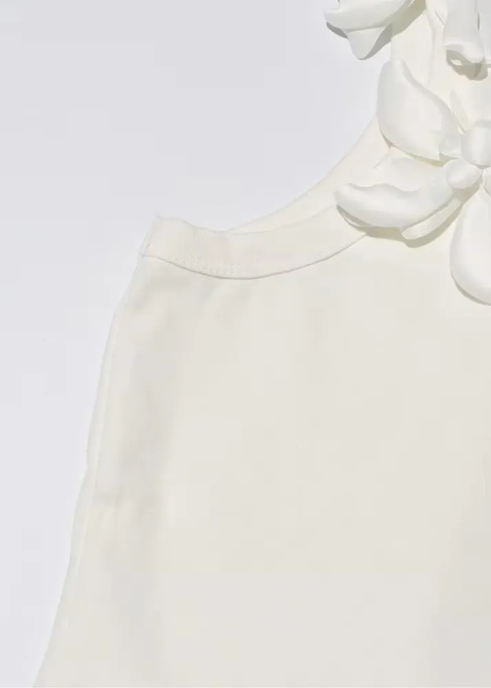 Katya Floral Decor Tank Top