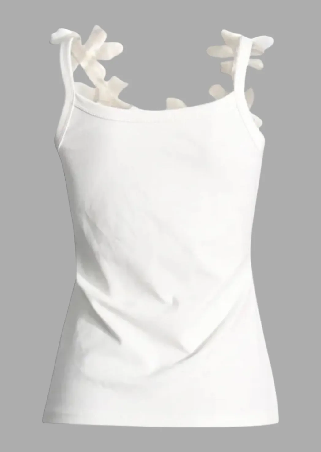 Katya Floral Decor Tank Top