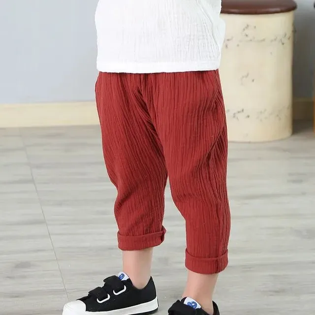 Kids Linen Pants