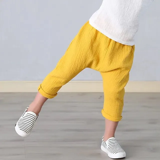 Kids Linen Pants