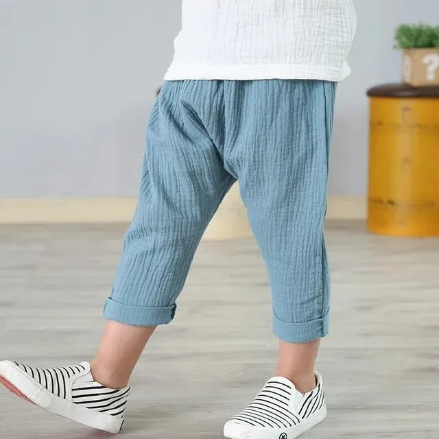 Kids Linen Pants
