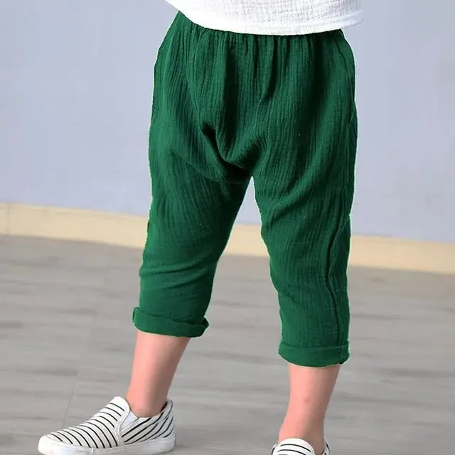 Kids Linen Pants