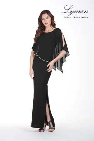 Lyman Dress Style 179257-BLKS Black/Silver