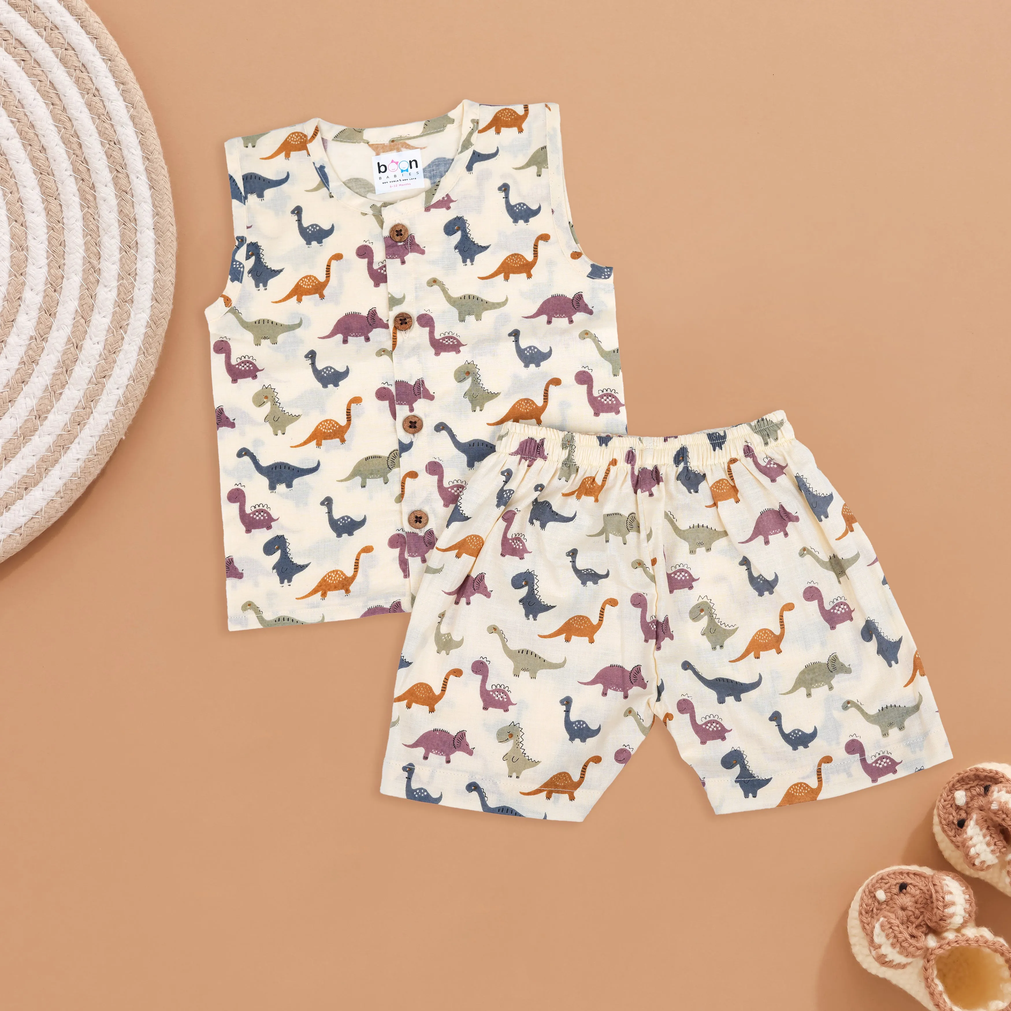 Prehistoric Dino Print Boys Jabla
