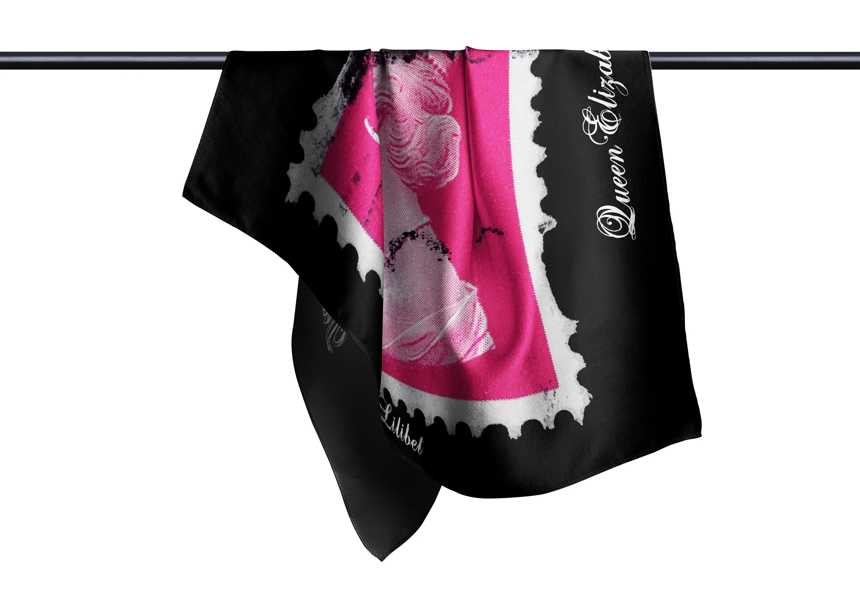 Queen Elizabeth II Lilibet Silk Scarf Scarf