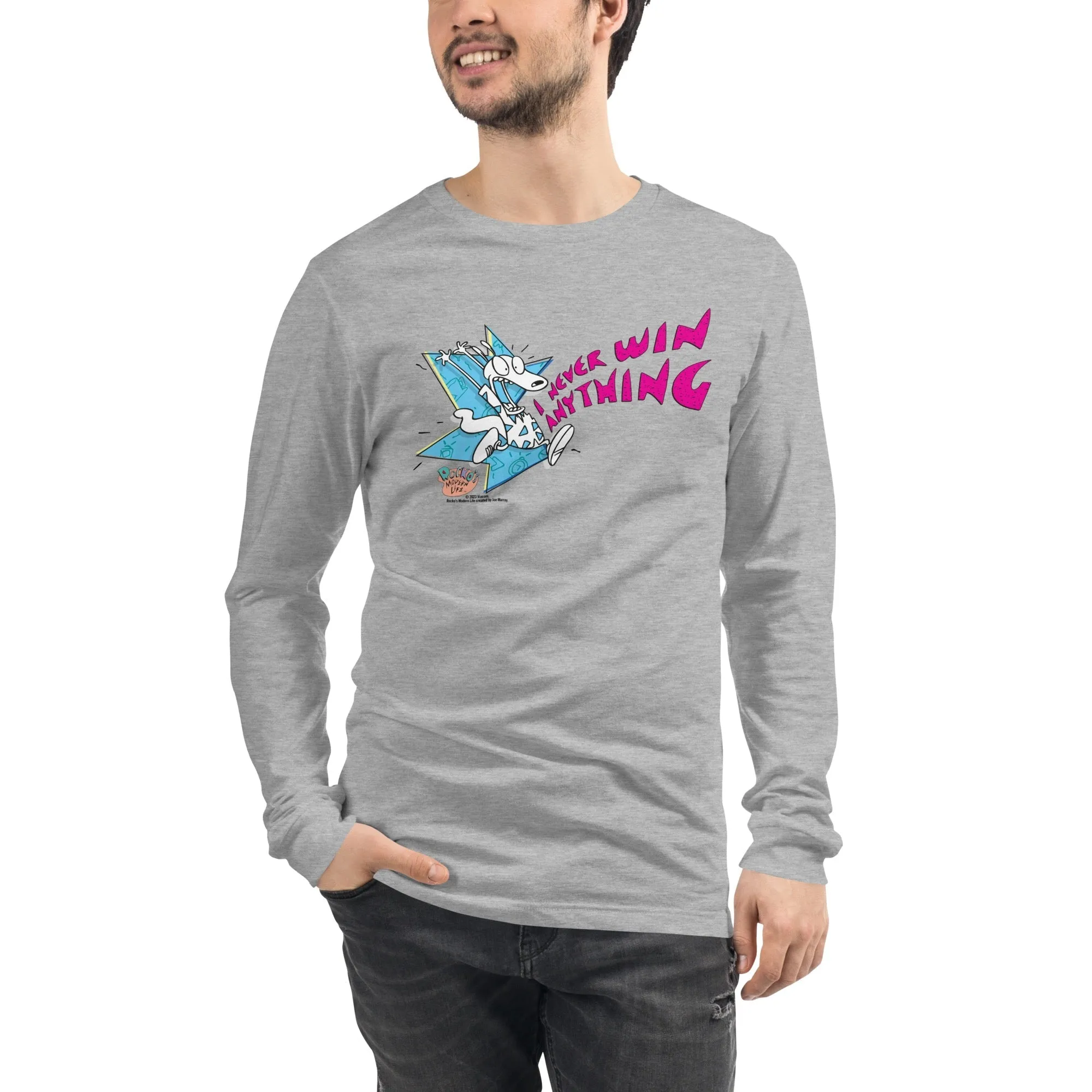 Rocko's Modern Life I Never Win Anything Unisex Long Sleeve Shirt