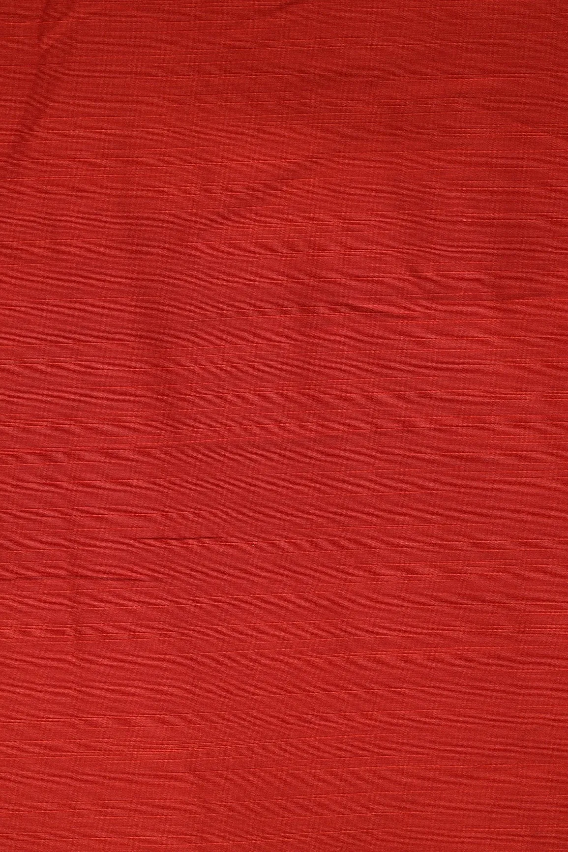 Rusty Orange Raw Silk Fabric
