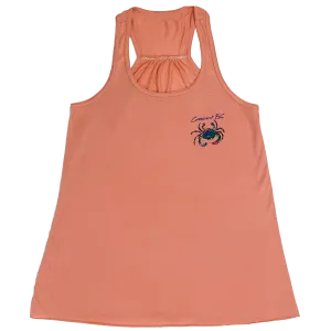 Signature Crab Ladies Racerback Tank Top