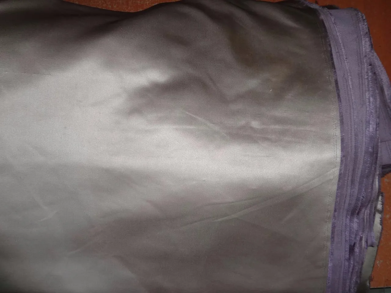 SILK DUTCHESS BEIGE LILAC 54&quot;wide