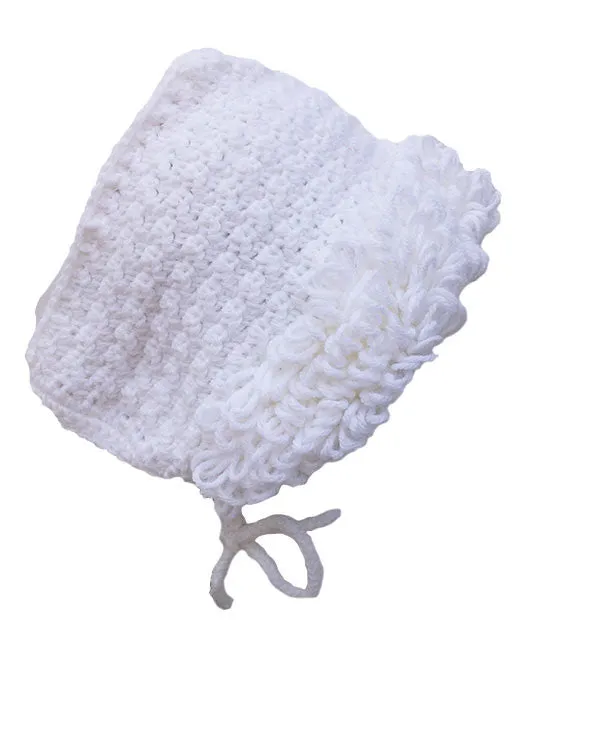 Snuggly Cap, Bonnets, and Muffler Crochet Pattern