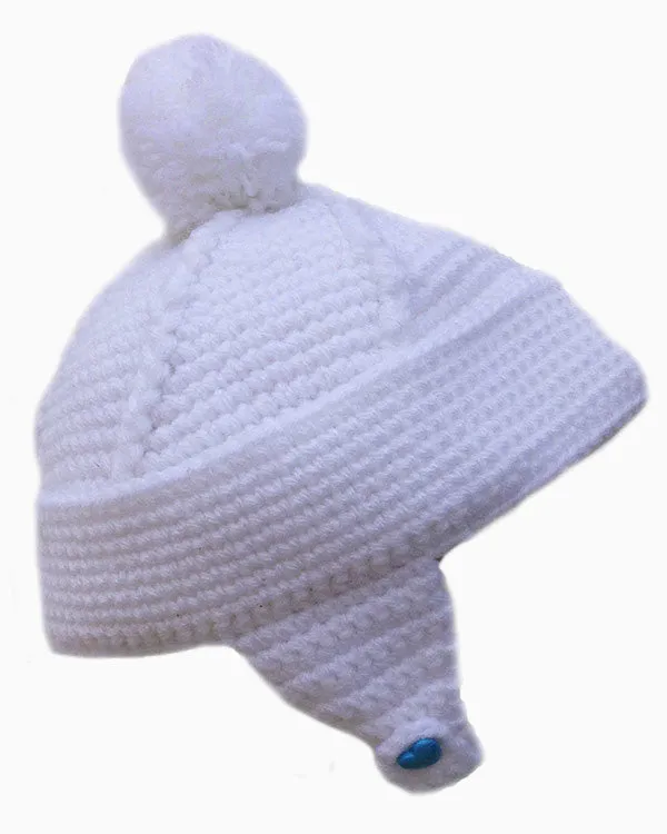 Snuggly Cap, Bonnets, and Muffler Crochet Pattern