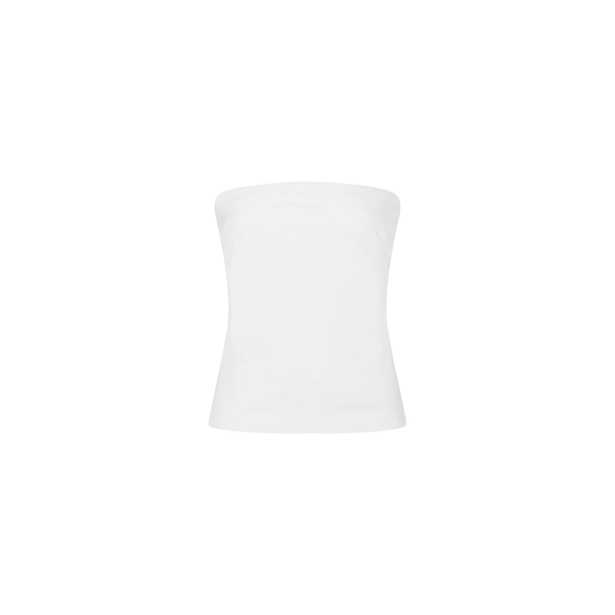 STRAPLESS BANDEAU - SOLID INTERLOCK