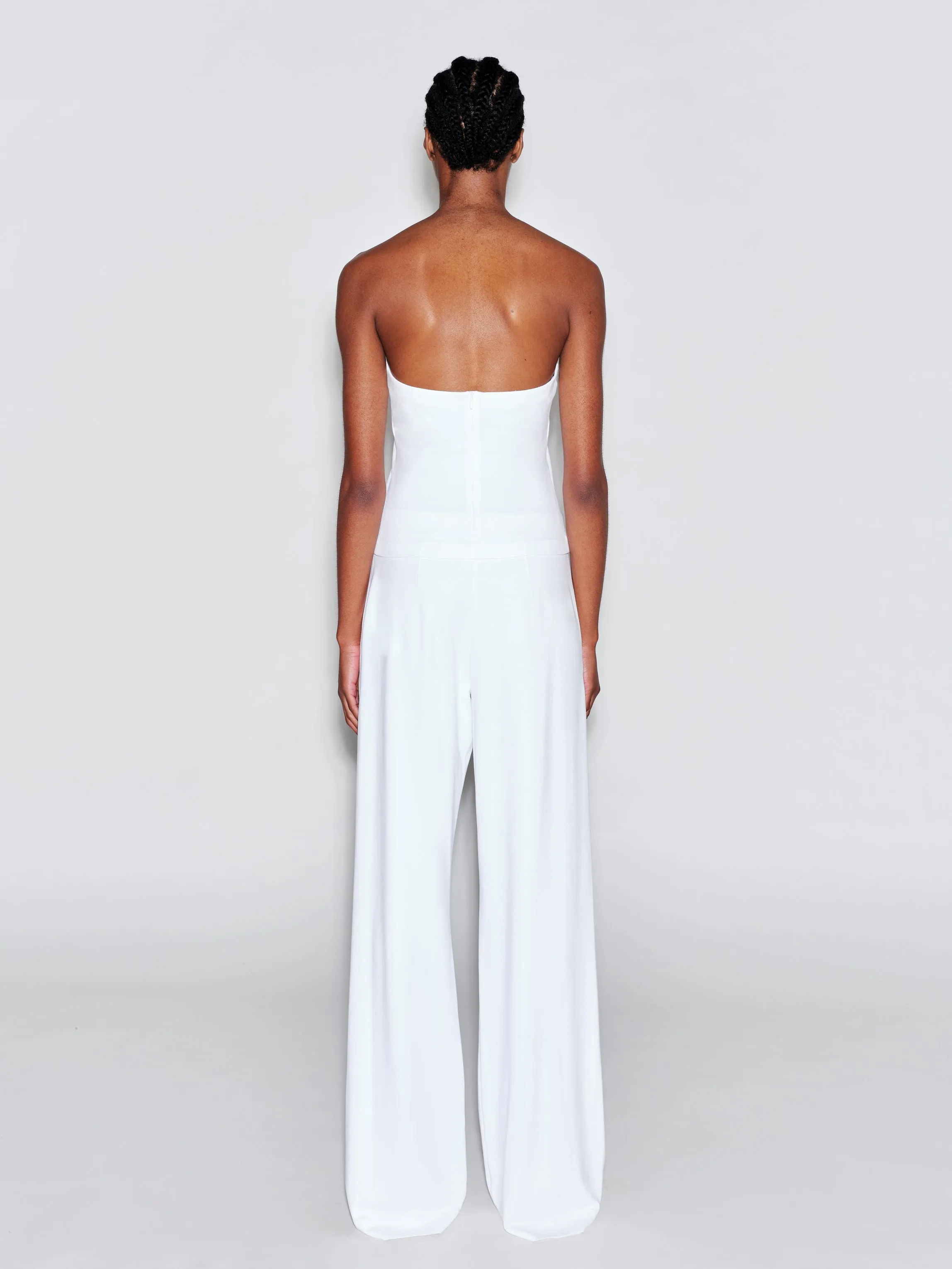 STRAPLESS BANDEAU - SOLID INTERLOCK