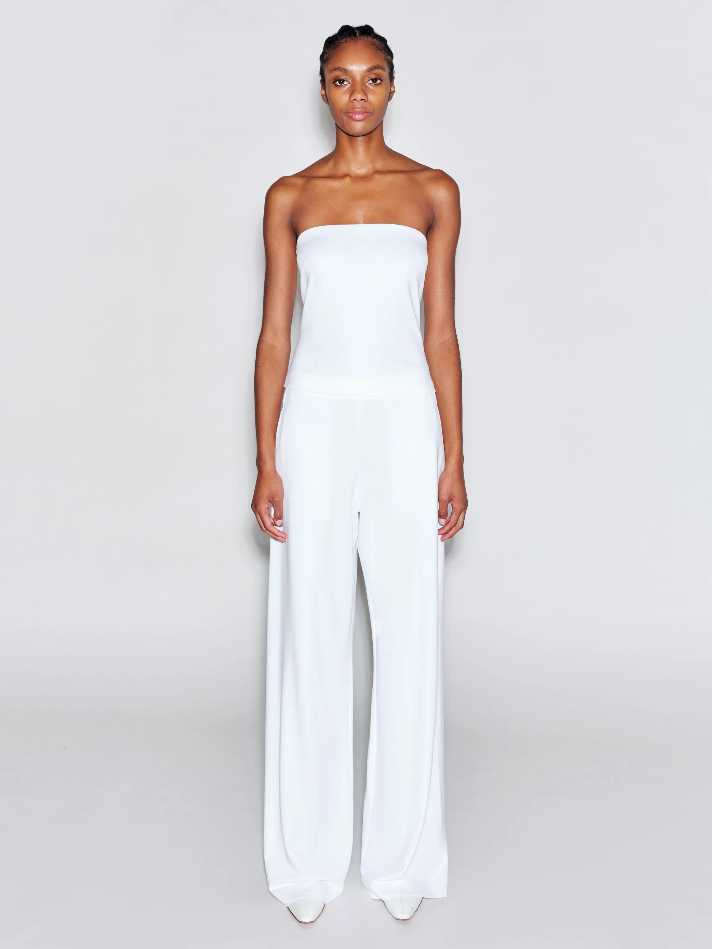 STRAPLESS BANDEAU - SOLID INTERLOCK