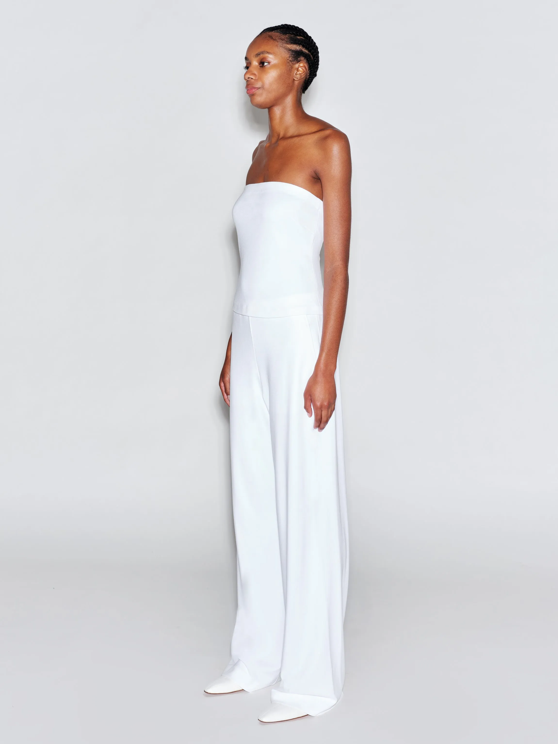 STRAPLESS BANDEAU - SOLID INTERLOCK