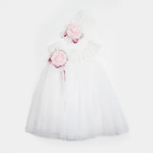 Styled By Alexandros - Vintage White Tulle Party Dress